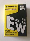 Rw-201a-bk Sharp Type Ew Ink Ribbon For Japanese Word Processor Black Rw-201a-bk Sharp Type Ew Ink Ribbon For Japanese Word Processor Black