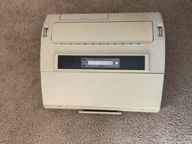 161.53511950 Sears 161.53510850 Electronic Word Processor Portable Electric Model # Vintage