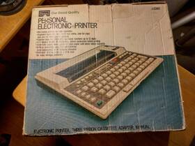 3.5390 Sears Personal Electronic Printer Typewriter With Cover Works