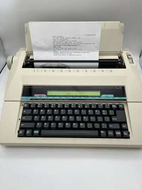 353512 Sears Original Vintage 10k40 Word Processor Typewriter In Box