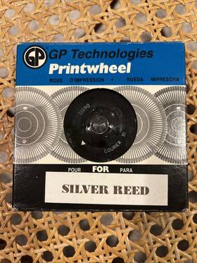 D6011 Silver Reed 024222005995 Printwheel Daisy Wheel Courier 10 1992 Gp Technologies New