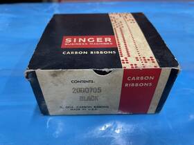 2000705 Singer Business Machines Computer Data Tape Carbon Ribbons Black