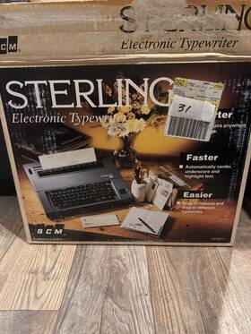Smith Corona 036652880004 5b-1 Sterling Scm Electric Typewriter