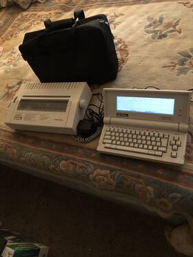 21345 Smith Corona Vtg Extremely Rare Personal Word Processor Pwp 85d Lt With Printer