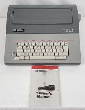 Sl560 Smith Corona 80325 Portable Electronic Typewriter With Spell Right Dictionary