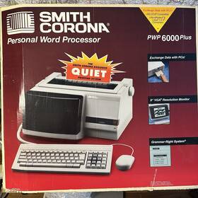 87720 Smith Corona Pwp 6000 Plus Word Processor With Box 87720 Smith Corona Pwp 6000 Plus Word Processor With Box