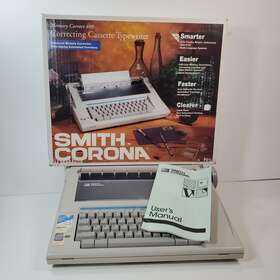 89020 Smith Corona Electronic Typewriter Memory Correct 400 Series Tested Working