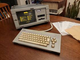 20240129 Smith Corona C.3 B/20240129/vb.16 Vintage Pwp 990 Word Processor With Amber Monochrome Crt - Tested