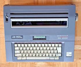 Dx4000 Smith Corona Spell Right Dictionary Dx 4000 Electronic Typewriter And Manual Works