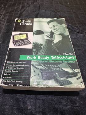 Smith Corona Pta-632 Telassistant Companion With Instructions
