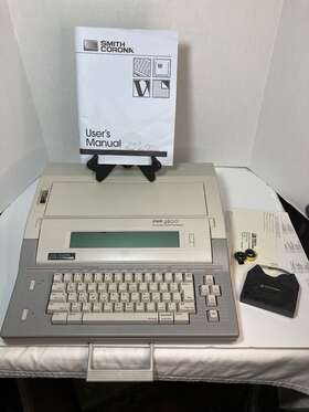 Pwp2500-5f Smith Corona Electric Typewriter Personal Word Processor Pwp 2500 Model 5f