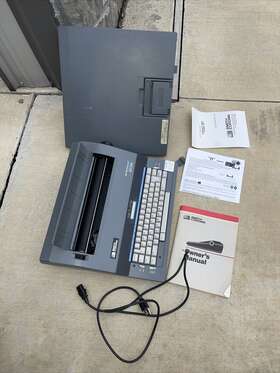 Sd700 Smith Corona Eletronic Typewriter Spell Right Dictionary