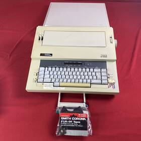 Xd-8000 Smith Corona Vintage Electric Typewriter Spell Right Iii Xd 8000 With Case Cover