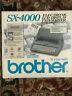 Spx-4000 Brother Electronic Lcd Display Typewriter With Dictionary Unopened Box