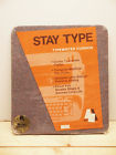 St1213 Attitype Vintage Stay Type Typewriter Cushion Felt Pad Sealed Nos