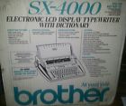 Sx-4000 Sx-400 Brother 0 Electronic Typewriter