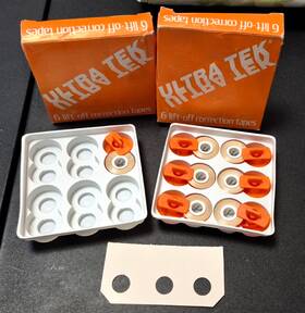 Ut6433 Ultra Tek Lift-off Correction Tapes-for All Correcting Selectric Type Machines