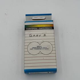 6n076-0 Underwood Vintage Twin Spool Typewriter Ribbon For St And Portable