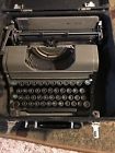 Underwood Champion Typewriter Gray Black Case