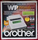 Wp-1700 W-1700 Mds Brother Daisy Wheel Word Processor Original Box Excellent