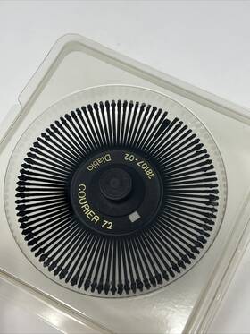 Xerox 38107-02 Typewriter Daisy Plastic Printwheel Diablo Courier 72 -10pt- New