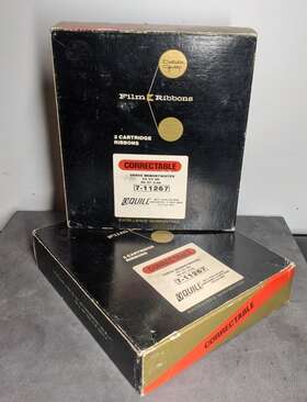 7-11267 Xerox Film Ribbons Correctable T394/ T395 Cartridges For Memorywriter