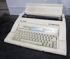 Xl5750 Olympia Portable Electric Vintage Typewriter Mfg Powers On Fine