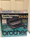 Zx-50 Brother Word Processing Typewriter