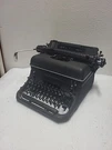 Vtg Manual Remington Rand Model Seventeen Typewriter Black. Fixed Price $120.00.