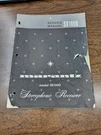 Vintage Original Marantz SR1000 Receiver Service Manual. Fixed Price $24.00.