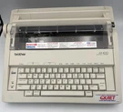 Brother AX-400 Electronic Typewriter Word Spell Daisy Wheel Tested Works Clean. Fixed Price $75.00.