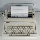 Brother AX-250 Electronic Typewriter Portable Tested Works Euc No Key Cover. Fixed Price $74.95.