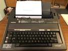 Brother AX-24 Portable Electronic Typewriter With Cover, Users Guide, Box. Fixed Price $179.99.