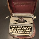 C.1960'S Royalite Typewriter (grey) W/ Case Needs Tlc. Fixed Price $64.99.