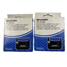 Genuine Sharp Dual Pack ZX-3CS2 Correctable Carbon Film Ribbon Set Of 6M229U. Fixed Price $19.99.