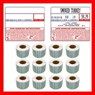 Cas LST-8030 Printing Scale Label, 58 X 50 Mm, Non-upc/safe Handling, 12 Rolls. Fixed Price $37.95.
