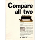 Royal Typewriter Company Inc. First Office Electric 1967 Magazine Ad SI7. Fixed Price $13.50.