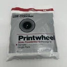 Smith Corona 59519 Printwheel Style: Presidential 12 Prestige One Pack J47. Fixed Price $16.99.