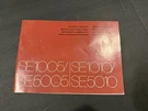 Triumph-adler Typewriter Instructions SE1005, 1010, 5005, 5010. Fixed Price $6.90.