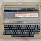 Sharp PA-3030III Electronic Typewriter With Cassette Ribbon And Correcting Tape. Fixed Price $31.45.