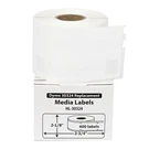 25 Rolls Of 400 Media/badge Labels In Cartons For Dymo Labelwriters 30324. Fixed Price $88.39.