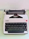 Olympia SM9 De Luxe Portable Typewriter White, West German, Working Condition!. Fixed Price $279.00.