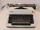 1971 Olympia SM9 Typewriter With Original Case, Manual, Cover - Excellent. Fixed Price $349.00.