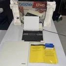 Brother EP-45 Vintage Compact Portable Electronic Typewriter Original Box!. Fixed Price $129.99.