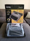 Royal Epoch Manual Portable Black Typewriter 79102Z W/ Hard Case - Brand New!. Fixed Price $147.99.