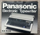 Panasonic Electronic Typewriter KX-R335 Accu-spell-daisywheel-ribbon-no Cord. Fixed Price $74.99.