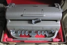 Vintage Perkins Brailer W/ Case Typewriter & Two Slates. Fixed Price $300.00.