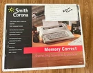 Vintage Smith Corona Memory Electronic Correcting Cassette Typewriter. Fixed Price $49.99.