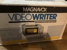 Magnavox Video Writer Crt Word Processor Printer Keyboard Nos. Fixed Price $599.99.