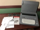Smith Corona Sl 460 Vintage Electric Typewriter W/cover/manual/add Printwheels. Fixed Price $75.00.